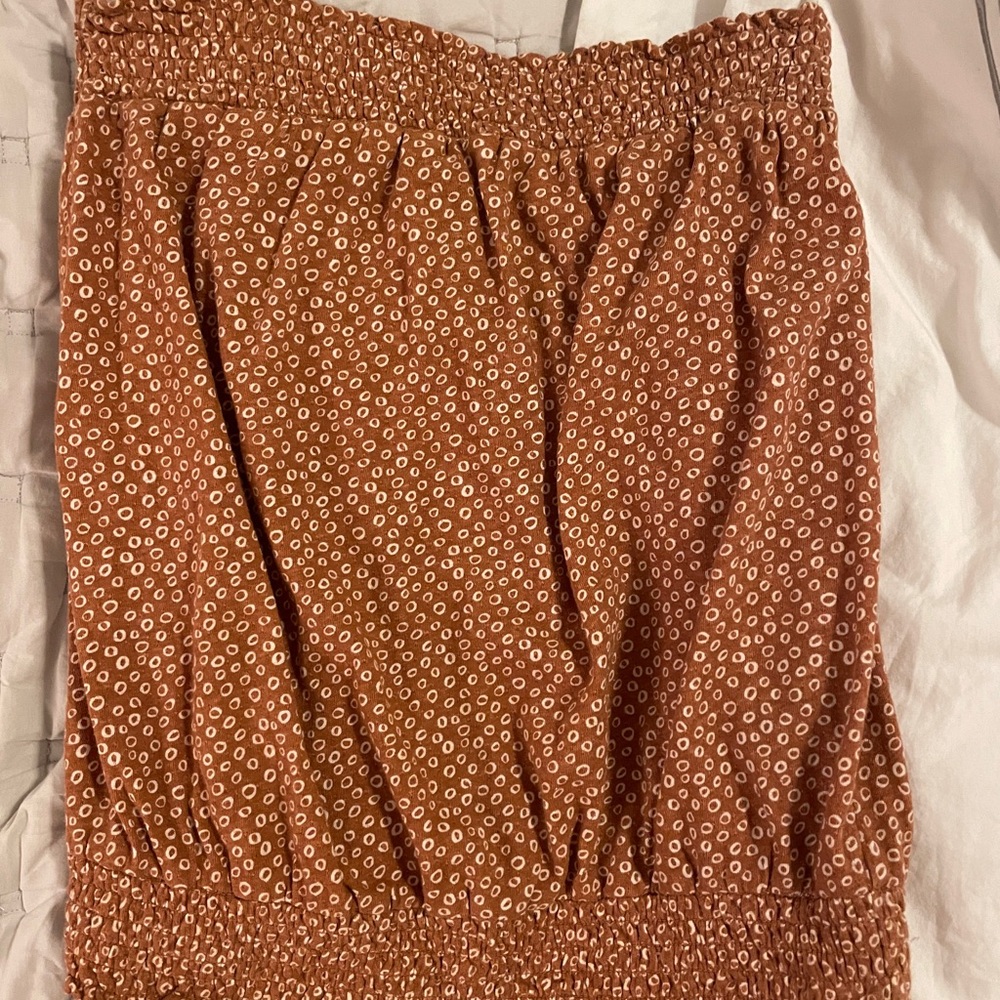 Women's Brown Patterned Shirt - Picture 1 of 3